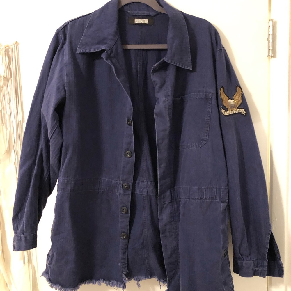 Reformation utility jacket